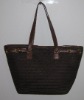 Straw tote bag