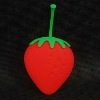 Strawberry Silicone key bag with Shenzhen direct factory