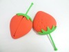 Strawberry silicone key bag (hot sale)