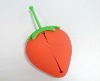 Strawberry silicone key case (hot sale)