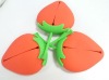 Strawberry silicone key holder (hot sale)