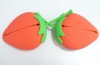 Strawberry silicone key holder (hot sale)