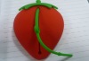 Strawberry silicone key holder (hot sale)