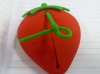 Strawberry silicone key holder (hot sale)