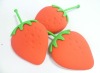 Strawberry silicone key holder (hot sale)