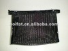 Stripe Mesh Cosmetic Bag