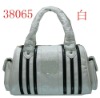 Stripe designer brand CC Satchel bag