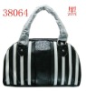 Stripe designer brand CC Satchel bag