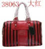 Stripe designer brand CC Satchel bag