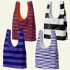 Striped Reusable Shopping Bag