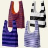 Striped Reusable Shopping Bag