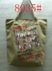 Styled canvas reusable shopping bag