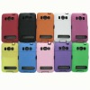 Stylish Combined Wearing Hard Silicon Case for HTC EVO 4G