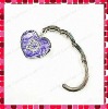 Stylish Heart Shaped Letters Enamel Foldable Crystal Bag Hanger/Purse Hanger/Purse Hook/Handbag Hook/Purse Holder