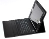 Stylish Leather Case with Bluetooth wireless keyboard for iPad K02