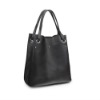 Stylish PU leather tote bag for lady