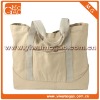 Stylish Zippered Outside Pocket Blank Souvenir Eco-friendly Tote Bag