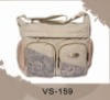 Stylish canvas messenger bag