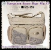 Stylish canvas messenger bag