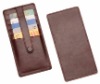 Stylish card holder in brown colour
