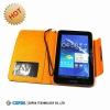 Stylish leather case for Samsung Galaxy Tab. P6200