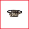 Stylish leopard print women waist bag