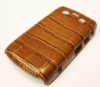 Stylish mobile phone leather case for blackberry bold 9700