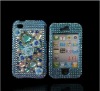 Stylish rhinestone mobile phone case for iphone 4G