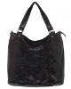 Stylish shoulder handbag leather 9734