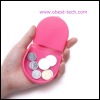 Stylish silicone rubber key pouch accept paypal