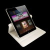 Stylish white crocodile pu case for ipad 2