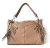 Stylish women Real leather handbag with Tassels100912