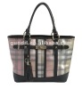 Summer hot! Plaid printed PU with Belt lock Tote fashion ladies handbags 2012