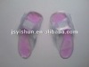 Summer use gel ice pack slipper