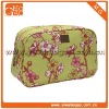 Sumptuous cute small cotton clutch flower pattern girls makeup bag