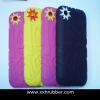 Sun Pattern Silicone Housing for iPhone 4