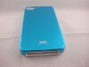 Super-Seller Metal & Silicon Double Protective Cover For Apple Iphone4