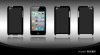 Super Thin Rubber Coated PC case for iTouch 4