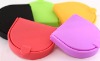 Super fashion silicone mini wallet/purse for coins & keys