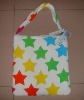 Super star beach towel handbag;cotton beach towel bag