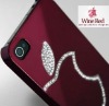 Swarovski Crystal cover case for iphone4