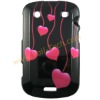 Sweet Heart Design Both Sides Hard Case Protector Plastic Cover For Blackberry Bold 9900 9300