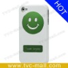 Sweet Smile Brushed Hard Case Cover for iPhone 4S