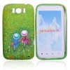Sweet Times Silicone Cover Protect Case For HTC G21 Sensation XL