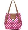 Sweet romantic point pattern lady handbag