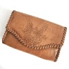 Synthetic Leather Clutch Bag