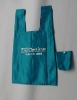 T-shirt bag,Polyester bag (fodable shopping bag)