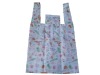 T-shirt shopping bag,Polyester bag (fodable shopping bag)