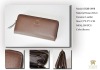 TOP DESIGN MEN LEATHER WALLET WITH ANTI-BACTERIAL FUNCTION