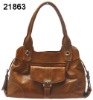 TOP FASHION! 2012 the hot design Name Brand ladies genuine leather handbags